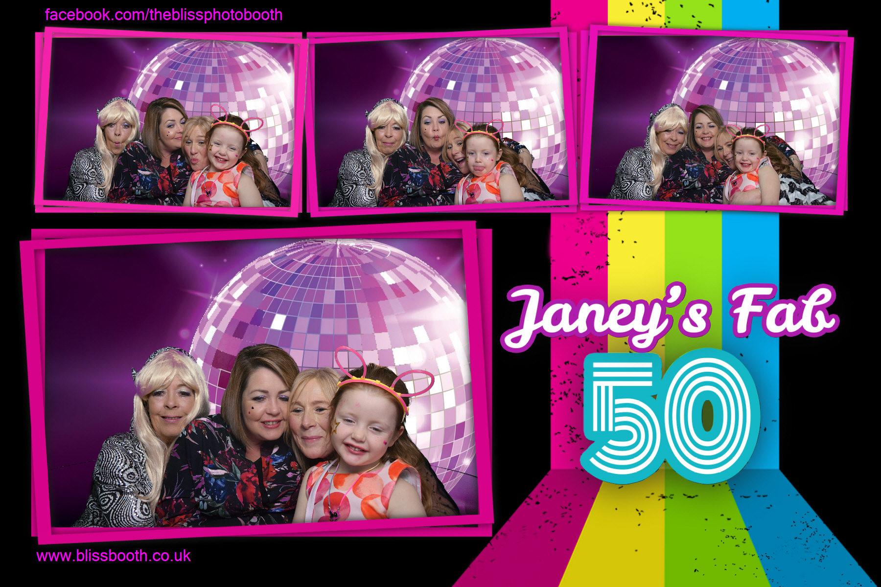 Janey's Fab 50 | View more photos from the event at gallery.blissbooth.co.uk/u/BlissBooth/Janeys-Fab-50